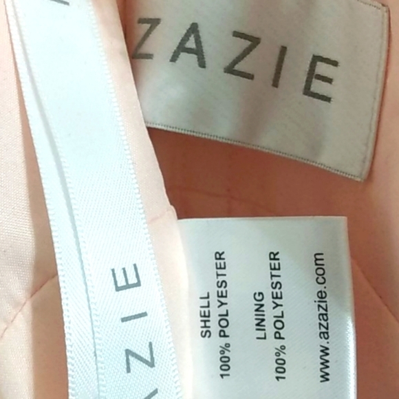 AZAZIE NWT SATIN & LACE DRESS SIZE 8 - Picture 9 of 11